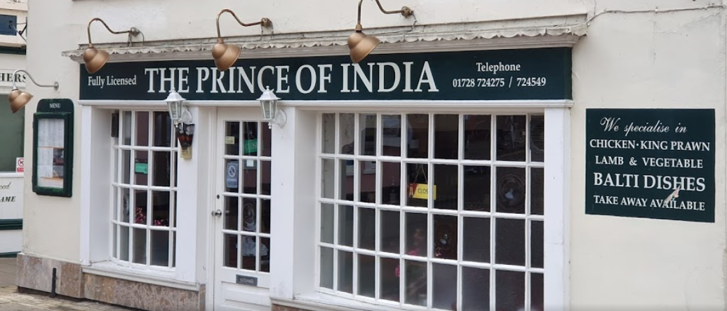 Prince Of India Framlingham